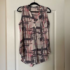 Lush Abstract Blouse